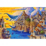Puzzle  Castorland-105014 La Baie du Bout du Monde