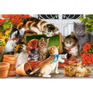 Puzzle  Castorland-151639 Kittens Play Time