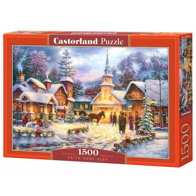 Puzzle Castorland-151646 Faith runs Deep