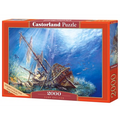 Puzzle Castorland-200252 Galion coulé