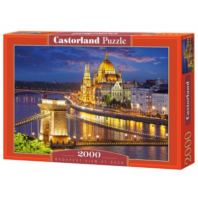 Puzzle Castorland-200405 Budapest au crépuscule