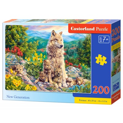 Puzzle Castorland-222087 Nouvelle Génération