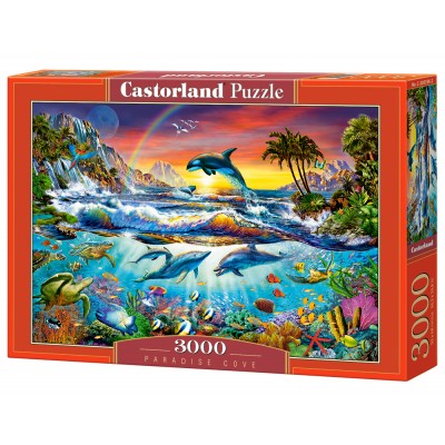 Puzzle Castorland-300396 L'Anse du Paradis