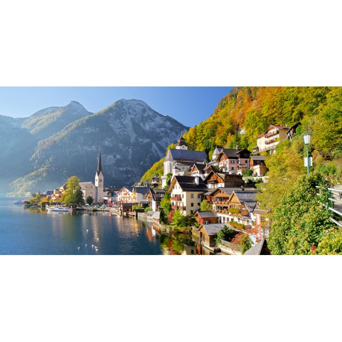 Puzzle Castorland-400041 Hallstatt, Autriche