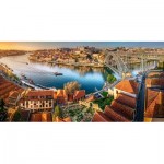 Puzzle  Castorland-400232 The Last Sun on Porto