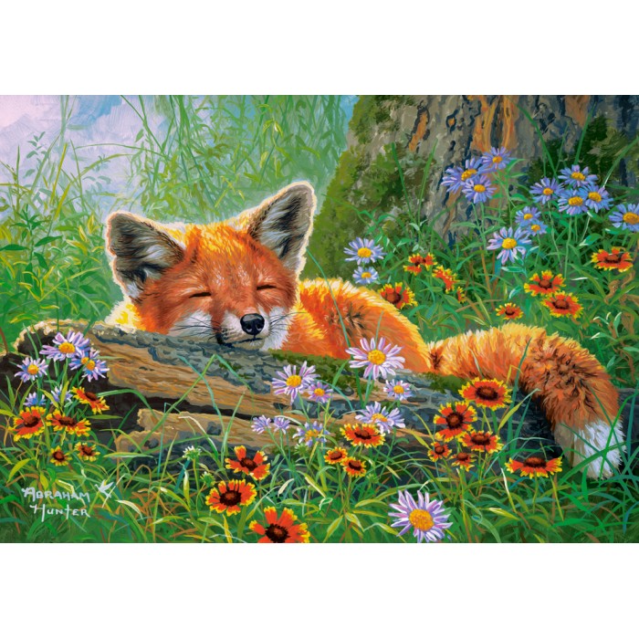 Puzzle  Castorland-53872 Rêves de Renard