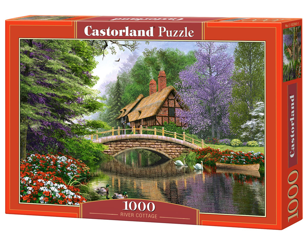 Puzzle 2000 pièces - ANATOLIAN - Maison d'antan au bord du lac