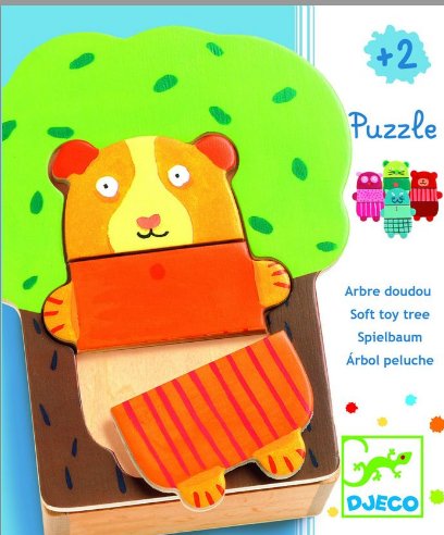 Puzzle Djeco-01681 Arbre Doudou