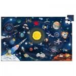 Puzzle  Djeco-07413 L'Espace