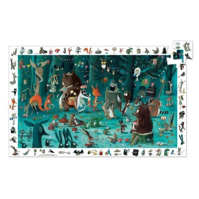 Djeco-07588 Puzzle Observation - L'Orchestre