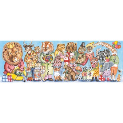 Djeco-07639 Puzzles Gallery - King's Party