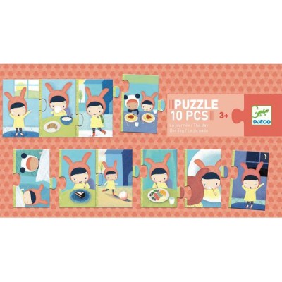 Puzzle Djeco-08179 La Journée