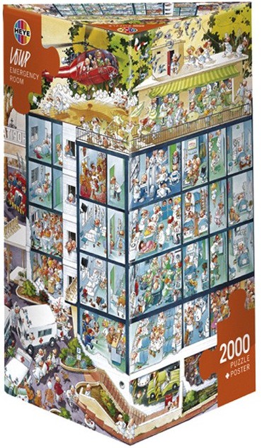 Puzzle Heye-25784 Service d'urgences