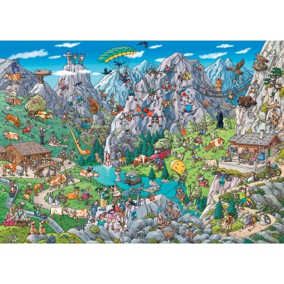 Puzzle Heye-29680 Birgit Tanck : Alpine Fun