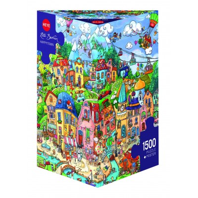 Puzzle Heye-29744 Rita Berman: Happytown
