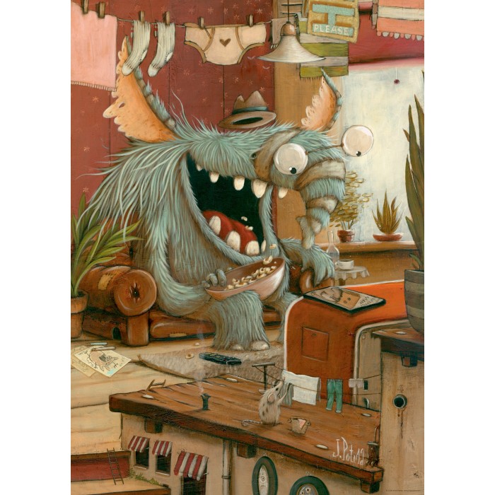 Puzzle Heye-29865 Zozoville - Laundry Day