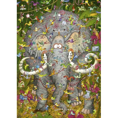 Puzzle Heye-29921 Marino Degano - Elephants Life