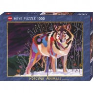 Puzzle  Heye-29939 Night Wolf