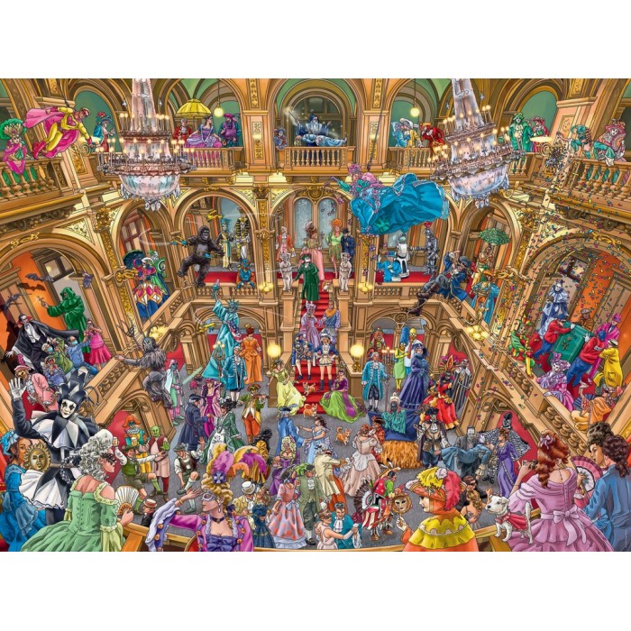 Puzzle  Heye-30023 Masked Ball