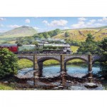 Puzzle  Gibsons-G3417 Stephen Warnes - Crossing The Ribble