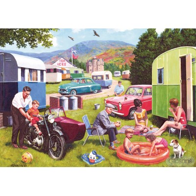 Puzzle Gibsons-G5057 Caravan Outing (2x500 Pièces)