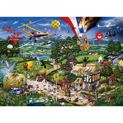 Puzzle Gibsons-G576 Mike Jupp : J'aime la campagne