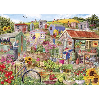 Puzzle Gibsons-G6334 Life on the Allotment