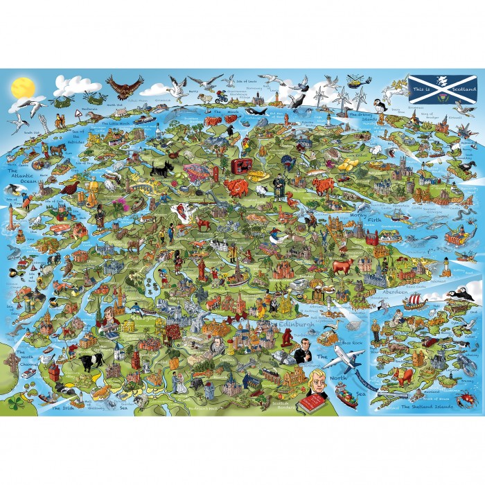 Puzzle Gibsons-G6360 Voici l'Écosse