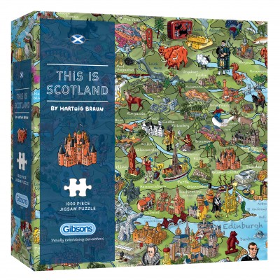Puzzle Gibsons-G6360 Voici l'Écosse