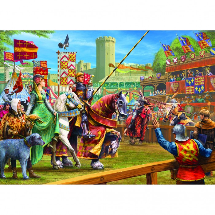 Puzzle  Gibsons-G6369 La Joute à Warwick