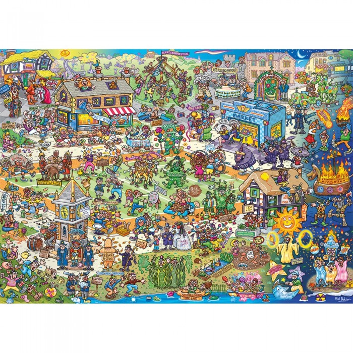 Puzzle  Gibsons-G7152 Blagues : Barmy Britain