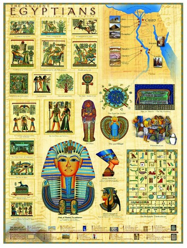Puzzle Eurographics-6000-0083 Les égyptiens