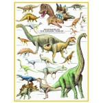 Puzzle  Eurographics-6000-0099 Les Dinosaures - Période du Jurassique