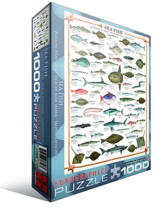 Puzzle Eurographics-6000-0313 Poissons marins