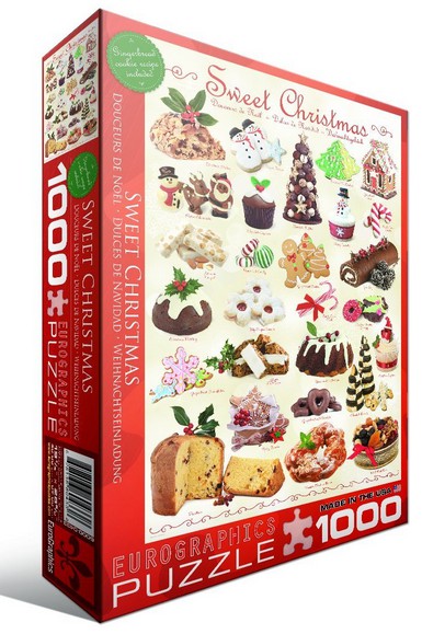 Puzzle Eurographics-6000-0433 Friandises de Noël