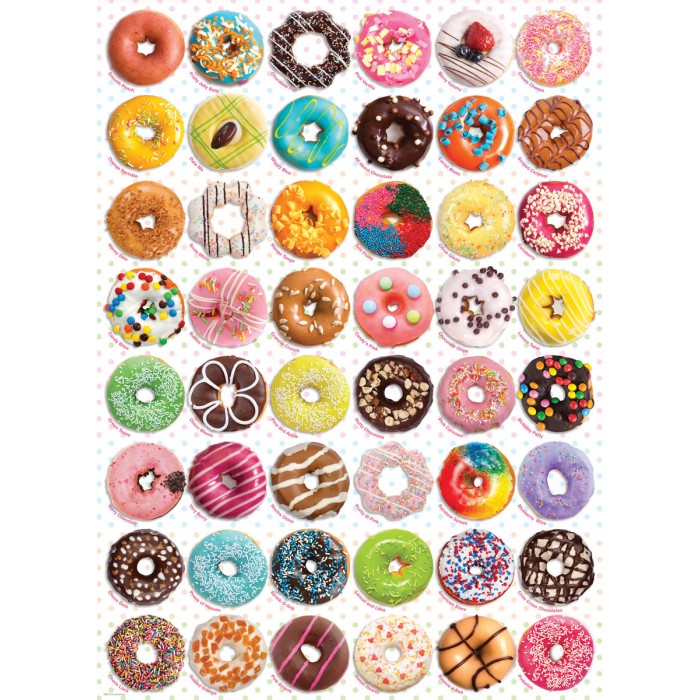 Puzzle Eurographics-6000-0585 Donuts