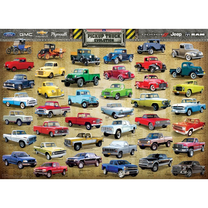 Puzzle Eurographics-6000-0681 Pick Up Evolution