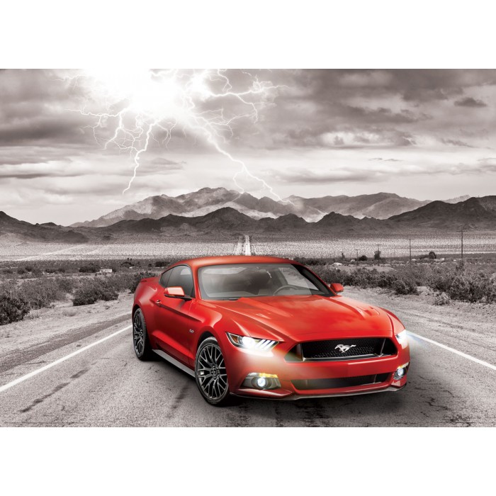 Puzzle Eurographics-6000-0702 2015 Ford Mustang GT Fifty Years of Power