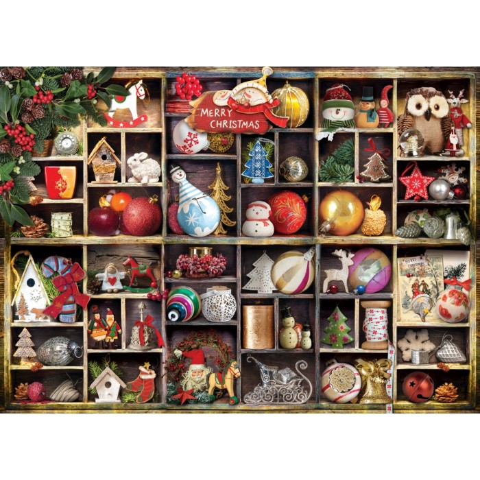Puzzle Eurographics-6000-0759 Décoration de Noël