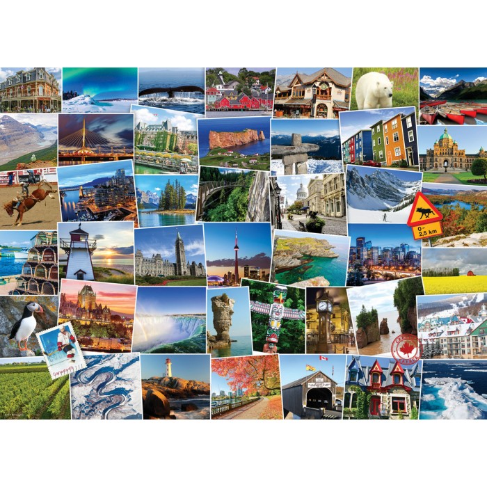 Puzzle Eurographics-6000-0780 Globetrotter - Canada