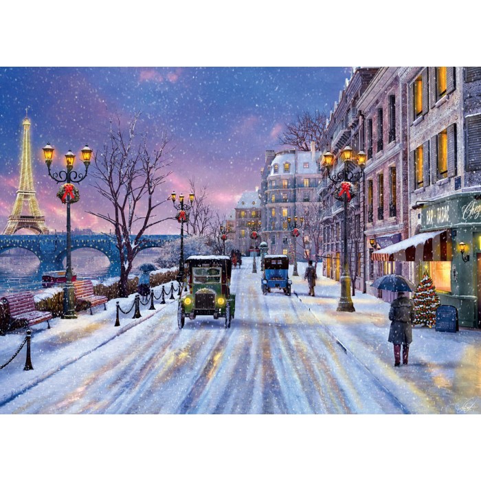 Puzzle Eurographics-6000-0785 Dominic Davison: Noël à Paris