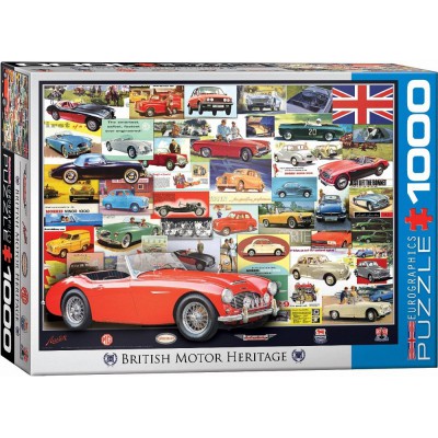 Puzzle Eurographics-6000-0805 British Motor Heritage