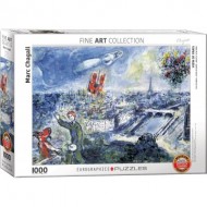 Puzzle  Eurographics-6000-0850 Chagall Marc - Le Bouquet de Paris