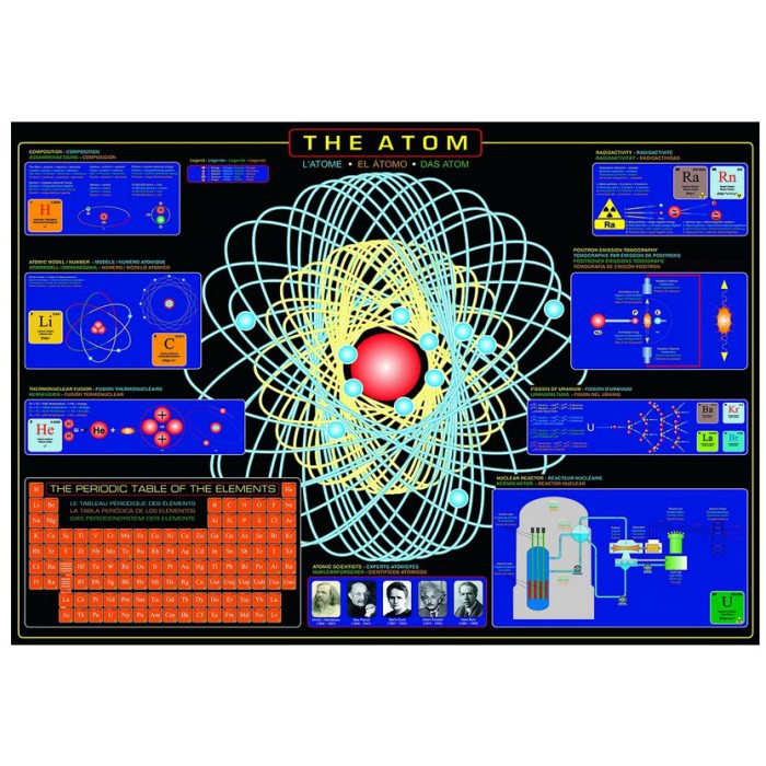 Puzzle Eurographics-6000-1002 L´atome
