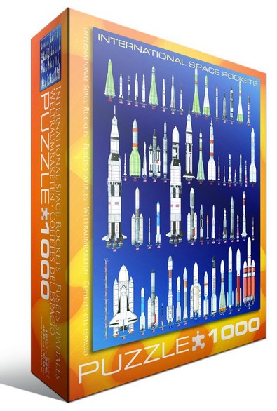 Puzzle Eurographics-6000-1015 Navettes spatiales internationaux