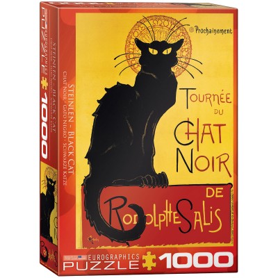 Puzzle Eurographics-6000-1399 Tournée du Chat Noir