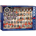 Puzzle  Eurographics-6000-1432 Présidents des Etats-Unis