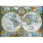 Puzzle  Eurographics-6000-2006 Carte du monde antique
