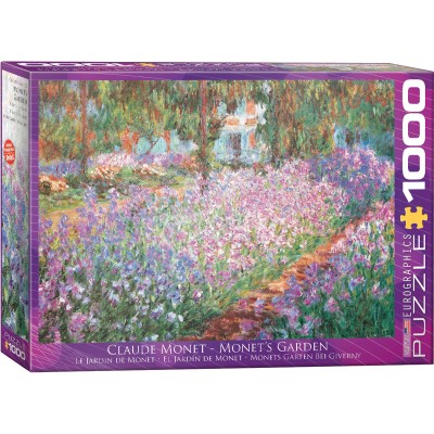 Puzzle Eurographics-6000-4908 Claude Monet - Le Jardin de Monet
