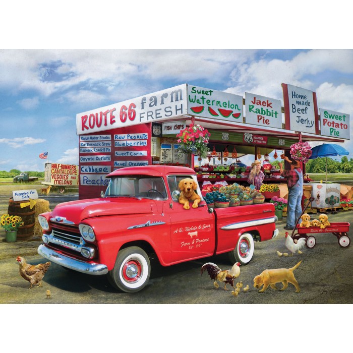Puzzle  Eurographics-6000-5337 1959 Chevrolet Apache-Giordano